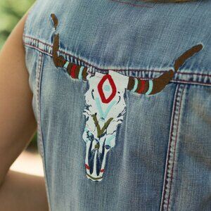 Ryan Michael Longhorn Vest XL N71401